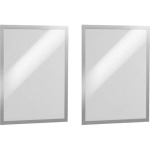 DURABLE Magnetrahmen selbstklebend DURAFRAME® silber A3, 2 St.