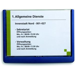 T&#252;rschild A5 dunkelblau