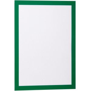 DURABLE DURAFRAME - Dokumentenhalter - Aufputz - für A4 - Doppelseitig - Grün (2er-Pack)