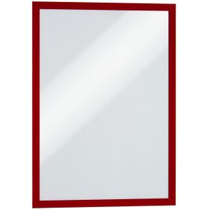 Durable 2x Magnetrahmen selbstklebend DIN A3 rot - 4873-03