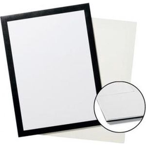 DURABLE DURAFRAME® GRIP A4-folieframe met klittenband, voor A4-formaat, VE = 10 stuks, zwart