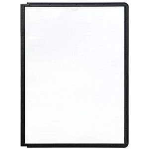 DURABLE Transparante zichtmap met profiellijst, voor A4, VE = 10 stuks, zwart
