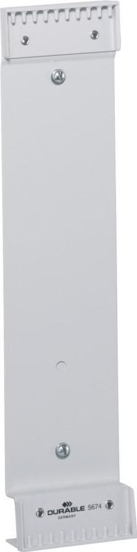 Durable 5674-10, Bindungsklick, Grau, Kunststoff, A4