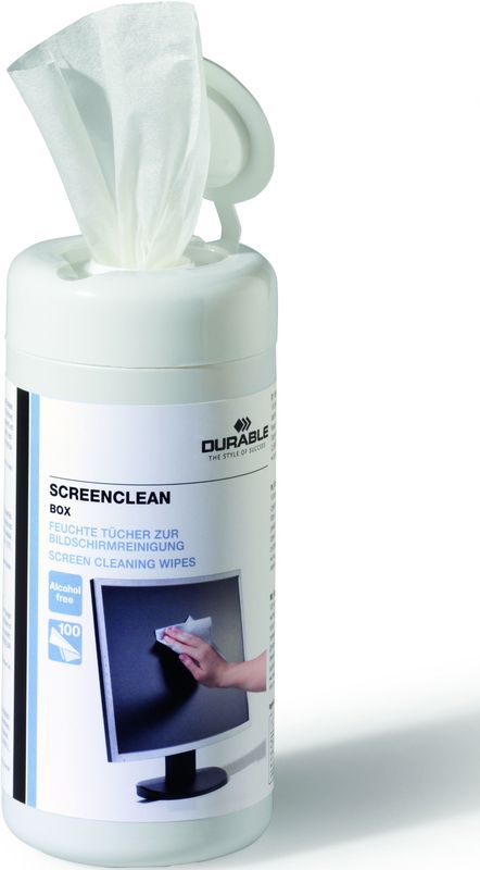 Durable Bildschirmreiniger Screenclean box VE=100 Stück