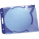 Durable CD-Hardbox Quickflip complete für 1 CD PP 155x126x27mm transp.