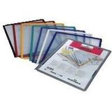 Sichttafel sherpa® panel din A4 Polypropylen grau