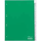 Durable Register A4 blanko 31-teilig grün