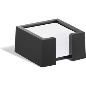 Zettelkasten Note Box cubo schwarz