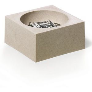 PAPERCLIP BOX CUBO eco beige