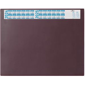 Durable Schreibunterlage 65x52cm Vollsichtfolie rot