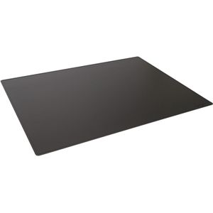 DURABLE - Bureauonderlegger met afgeronde randen - antislip - 65 x 50 cm - van polypropyleen - zwart - 713301