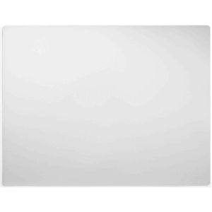 Durable schrijfonderlegger met siergroef, PP, ft  650 x 500 mm, transparant wit