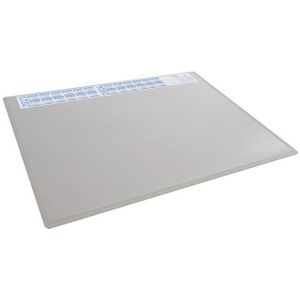 Durable 722310 Bureau Onderlegger 4-jaarskalender Grij - Transparant (b X H) 650 Mm X 500 Mm
