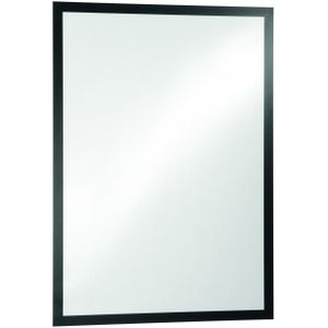 DURABLE DURAFRAME® Infoframe POSTER, zelfklevend, voor papierformaat A1, zwart, VE = 2 stuks