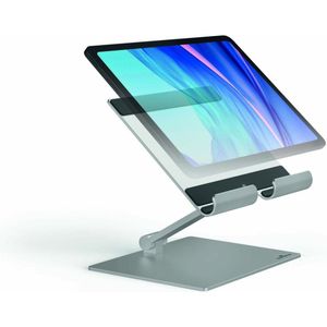 Durable Tablet Ständer Rise bis 13 Zoll Aluminium silber