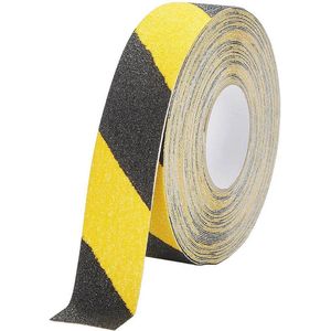 Antislip tape Duurzaam Duraline Grip+ kleur, voor binnen en buiten DIN 51130, zelfklevend, grofkorrelige coating, 1 rol met L 15 m x B 50 mm, zwart-geel
