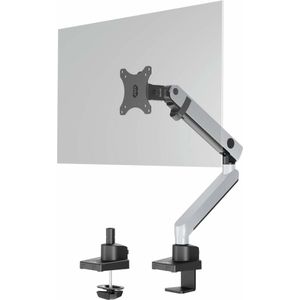 Durable Monitorhalter Select Plus, für 1 Monitor bis 32", mit Tischbefestigung, dreh-/schwenk-/höhenverstellbar, VESA-kompatibel, silber