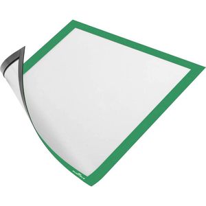 Durable 486905 DURAFRAME® Magnetic Infoframe, magnetisch DIN A4 Groen (b x h) 236 mm x 323 mm 5 stuk(s)