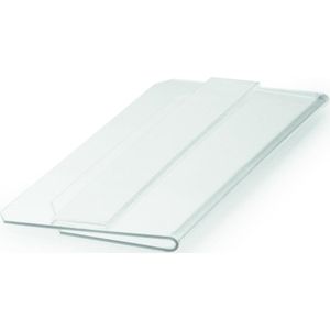 DURABLE Etikettentaschen 10,0 x 3,8 transparent