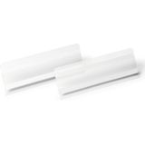 Durable 118219 zelfklevende etiketten, 1/2, A5, transparant, 10 stuks