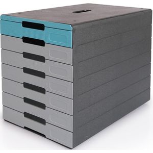 Durable Schubladenbox Idealbox Pro 7, 7 Schubladen geschlossen anthraz
