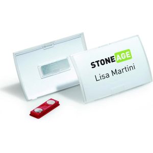 DURABLE naambadges CLICK FOLD, magneet,