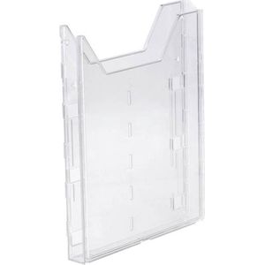 Durable 857919 Combiboxx A4 uitbreiding, uitbreidingsmodule voor Combiboxx brochurehouder transparant
