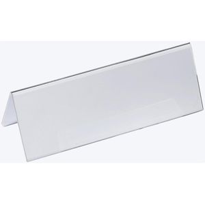 Durable 803519, Acryl, Transparent, Monochromatisch, Rechteck