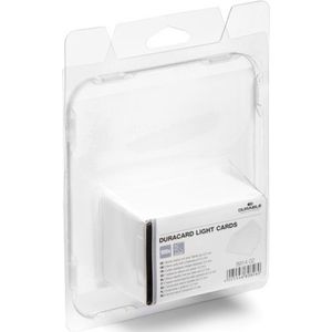 Durable DURABLE DURACARD LIGHT CARDS Plastikkarten 0,5mm Wei§ 100Stk