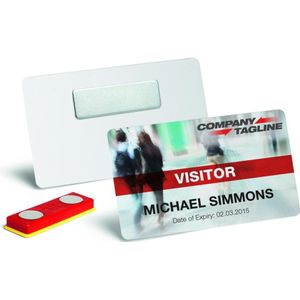 Durable Duracard Magnet Set, selbstklebend, 10 Stück
