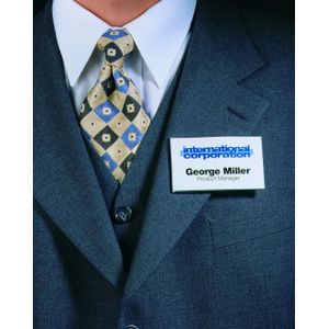 Badge durable 8117 met magneet 54x90mm | Omdoos a 25 stuk | 25 stuks