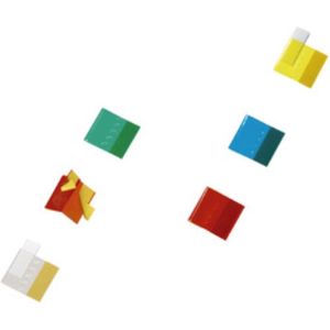 Tabstroken Durable zelfklevend glashelder 5x20cm