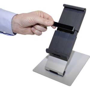 Durable tablethouder - Zilver - 360° draaibaar - Anti-diefstal beveiliging