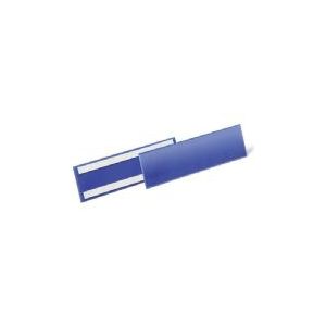 DURABLE Etikettentaschen blau 1/3 A4, 50 St.