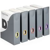 Tidsskrifthalter Durable Varicolor® A4 grå - (5 stk.)
