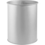 Durable - Ronde Afvalbak - Grijs - Metaal - 15 L