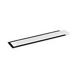 Durable 171258 Etikethouder C-profiel, magnetisch, herpositioneerbaar, met 6 etiketten, L 200 x B 40 mm, antraciet, 5 stuks
