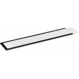 Durable 171258 Etikethouder C-profiel, magnetisch, herpositioneerbaar, met 6 etiketten, L 200 x B 40 mm, antraciet, 5 stuks