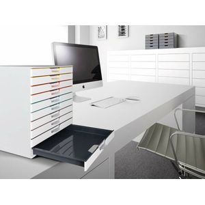 Durable Ladeblok Varicolor, 10 laden, wit meubel