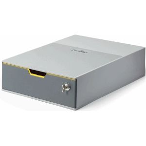 Durable Schubladenbox Varicolor, 1 Schub, abschließbar, DIN C4