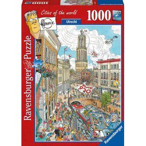 Ravensburger - Fleroux Utrecht - Legpuzzel - 1000 Stukjes - Hoogwaardig Materiaal