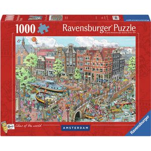 Ravensburger - Fleroux Amsterdam - Puzzel - 1000 Stukjes - Karton