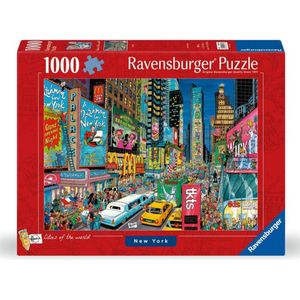 Ravensburger - Fleroux - Puzzel - New York City - 1000 Stukjes - Karton