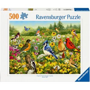 Ravensburger Puzzle Vogelwiese, 500 Puzzleteile, Made in Germany