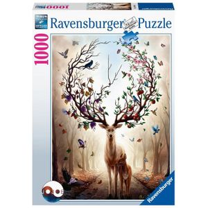 Erwachsenenpuzzle 1000 Teile - Magischer Hirsch