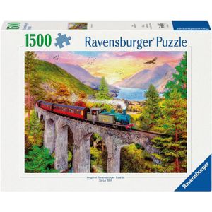 Ravensburger - Trein in de Herfst - Legpuzzel - 1500 Stukjes