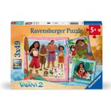 Ravensburger - Disney Vaiana 2 3x49p - (12004102)