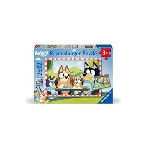 Ravensburger Puzzel 2 x 12 stukjes Familietijd