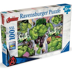Ravensburger - 2D-Puzzel - Marvel Hulk - 100 Stukjes - XXL