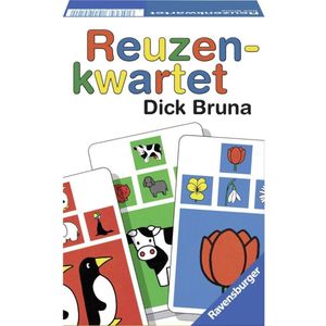 Ravensburger - Reuzenkwartet - Kaartspel - Kleurrijk - Geschikt voor Kleuters